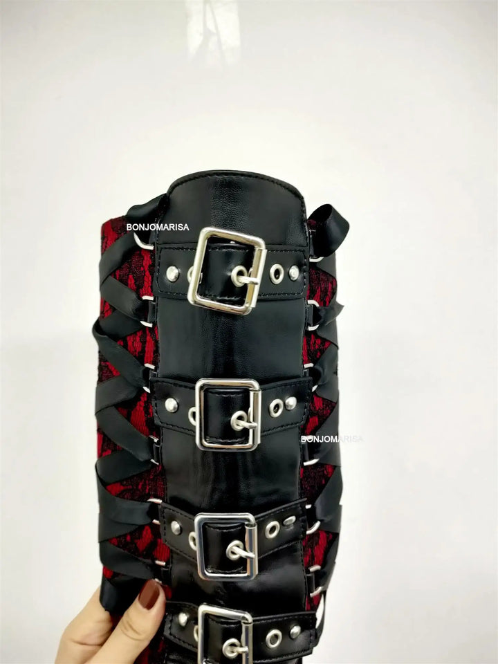 Chunky High Heel Winter Shoes
