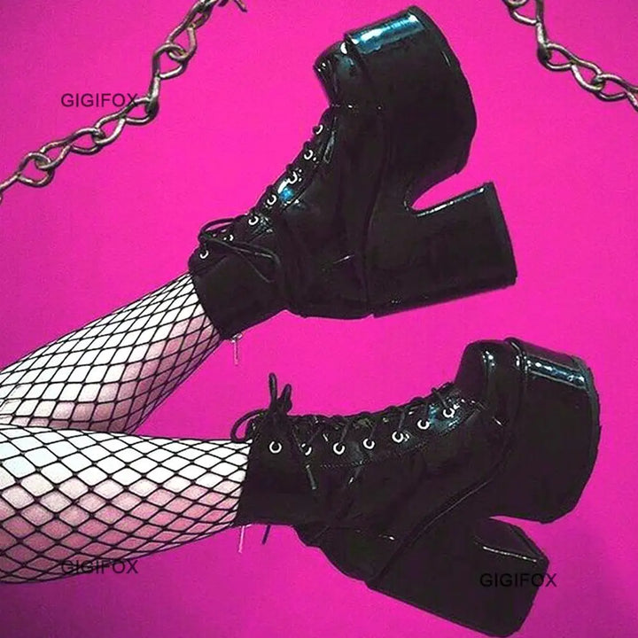Platform Mid-Calf Boots