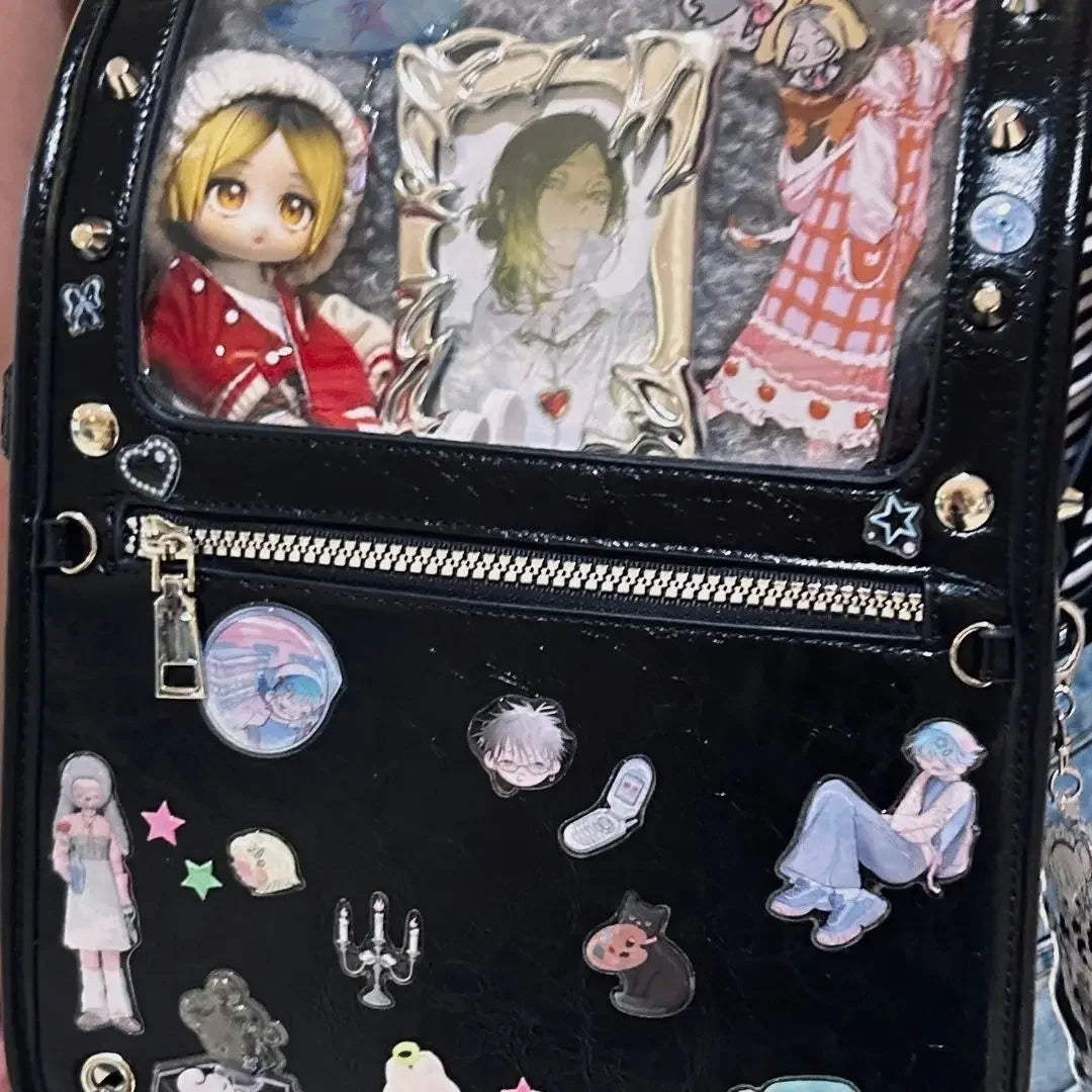 Large Capacity Harajuku Laser Backpack
