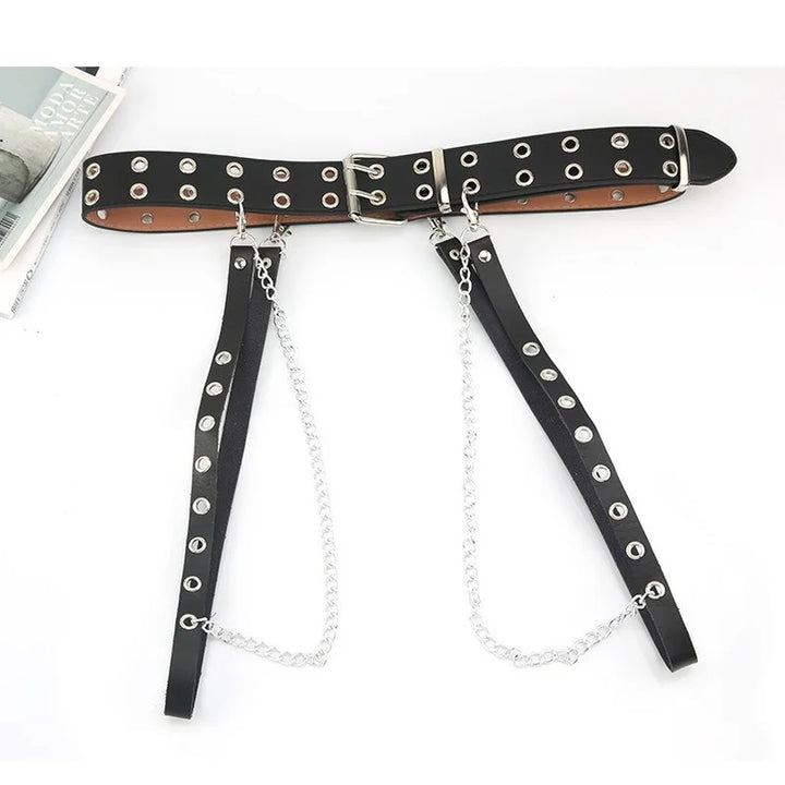 Dark Girl Punk Waist Chain