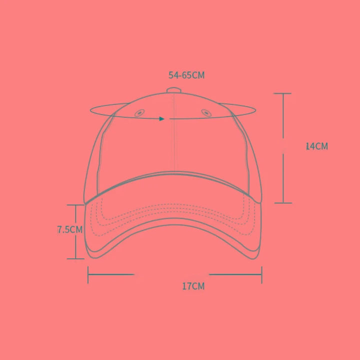 Hip Hop Metal Sheet Baseball Hat