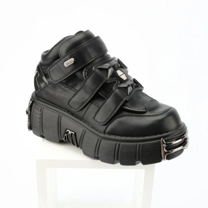 Metal Toe Punk Flats