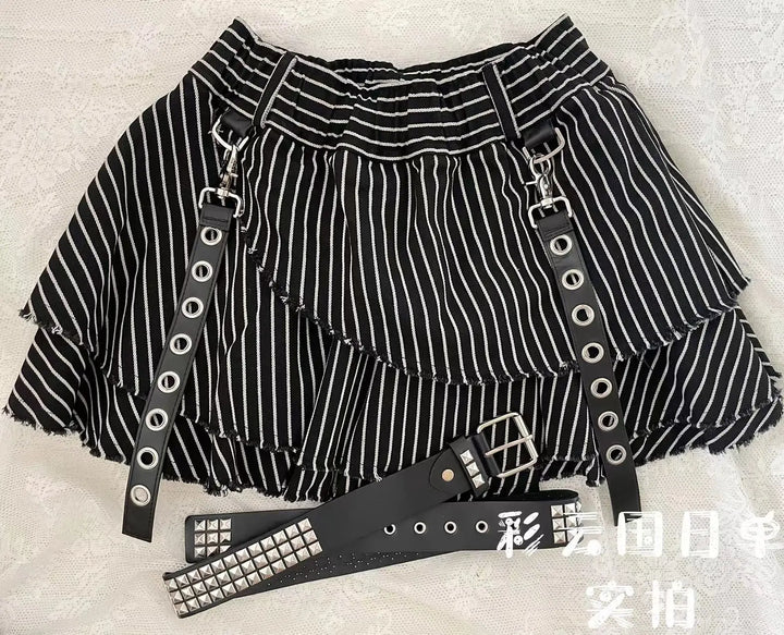 High Waist Spice Girls Skirt