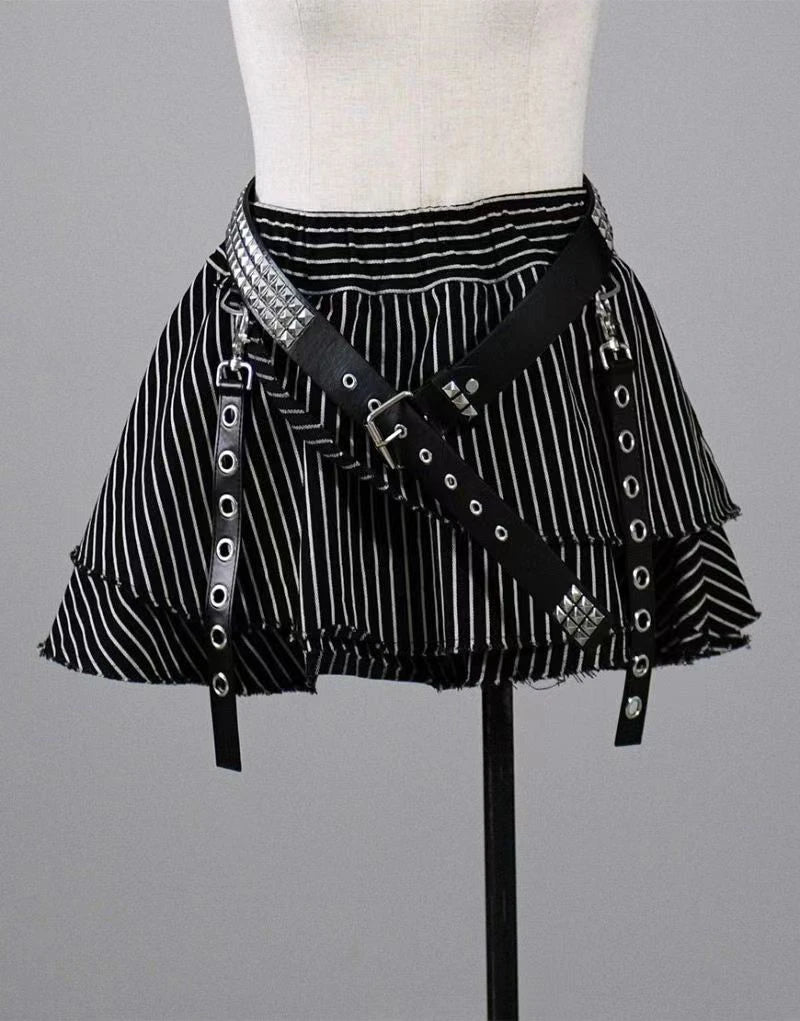 High Waist Spice Girls Skirt