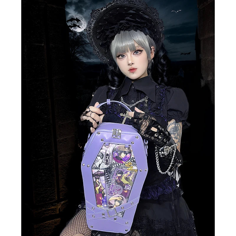 Halloween Coffin Backpack