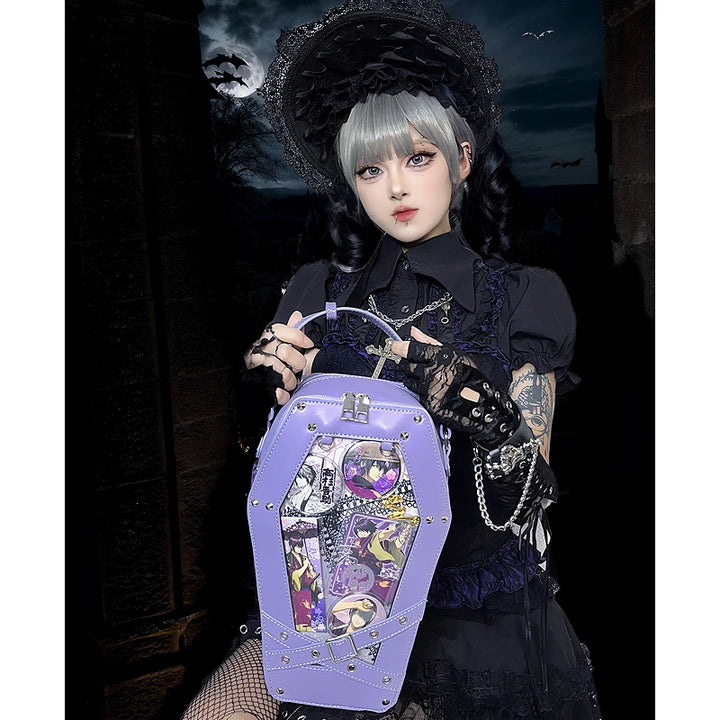 Halloween Coffin Backpack