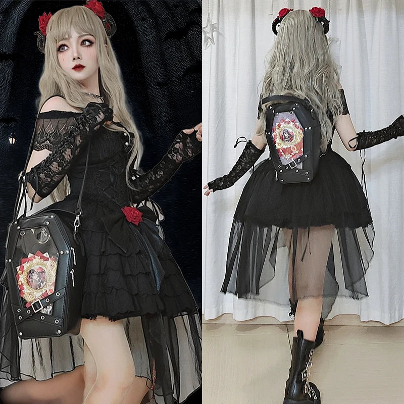 Halloween Coffin Backpack