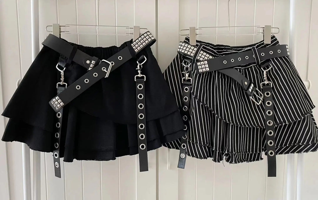 High Waist Spice Girls Skirt