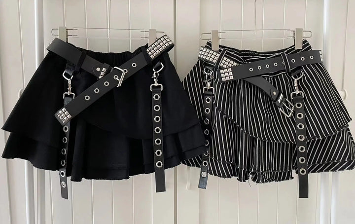 High Waist Spice Girls Skirt