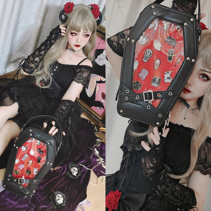 Halloween Coffin Backpack