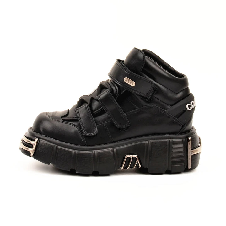 Metal Toe Punk Flats