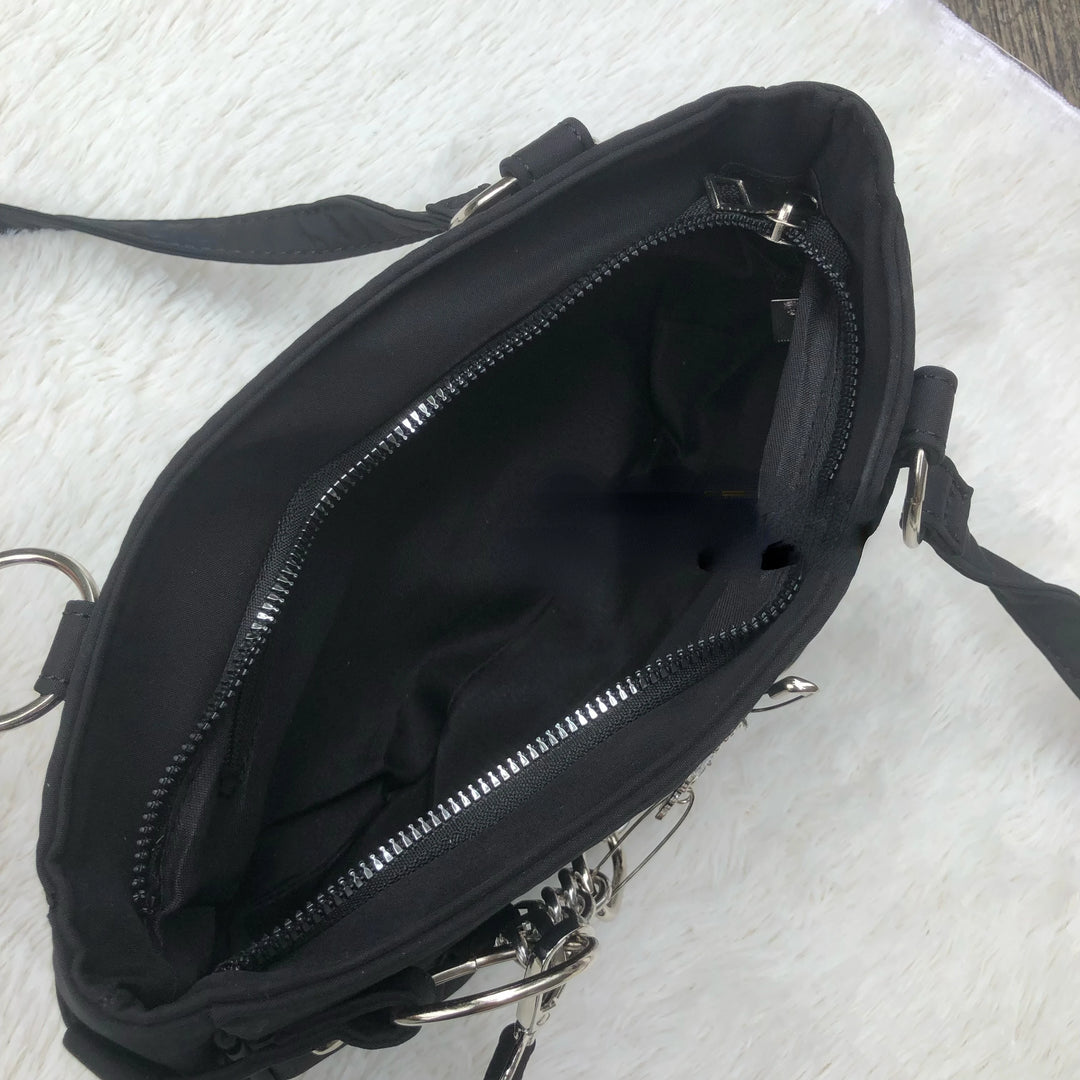 Aesthetic Cross Chain Shoulder Bag