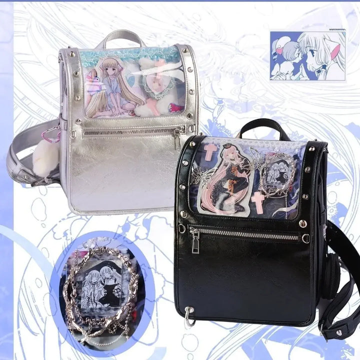 Large Capacity Harajuku Laser Backpack