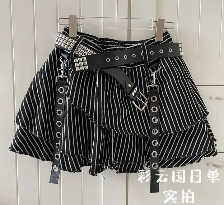 High Waist Spice Girls Skirt