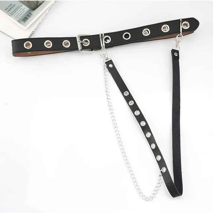 Dark Girl Punk Waist Chain
