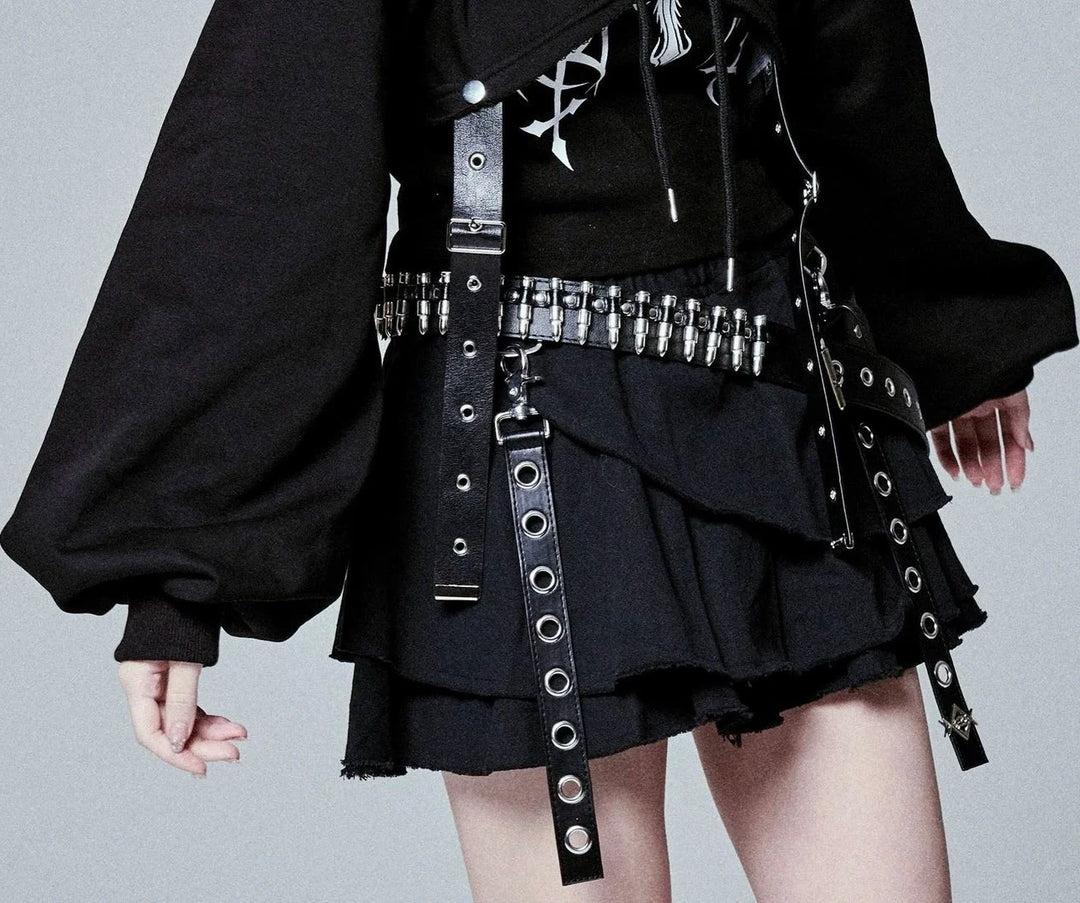 High Waist Spice Girls Skirt