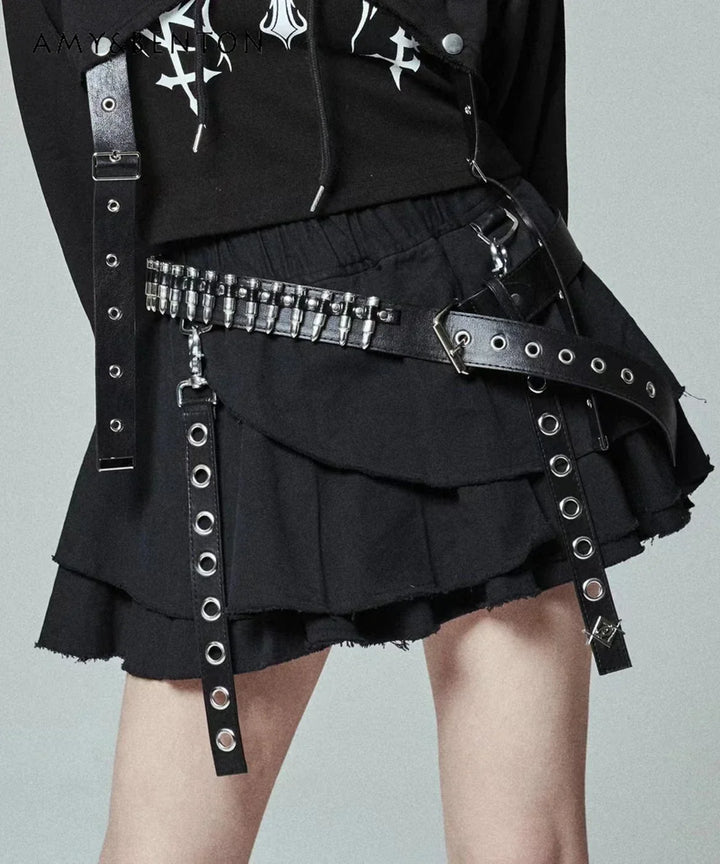 High Waist Spice Girls Skirt