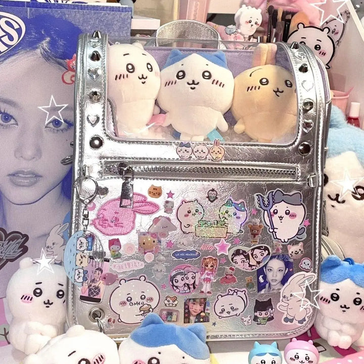 Large Capacity Harajuku Laser Backpack