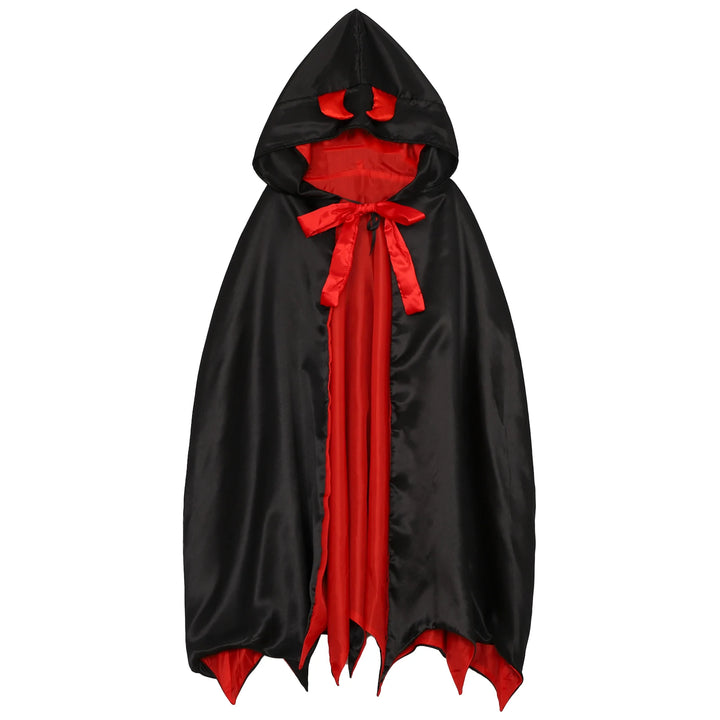 Hooded Bull Horns Cape